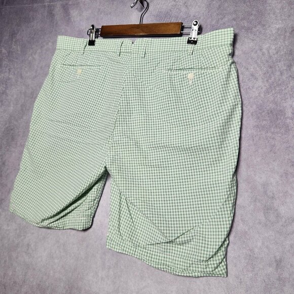 Polo Ralph Lauren Shorts Mens 38 Gingham Check Classic Preppy Casual - Picture 8 of 16